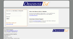 Desktop Screenshot of observertab.net